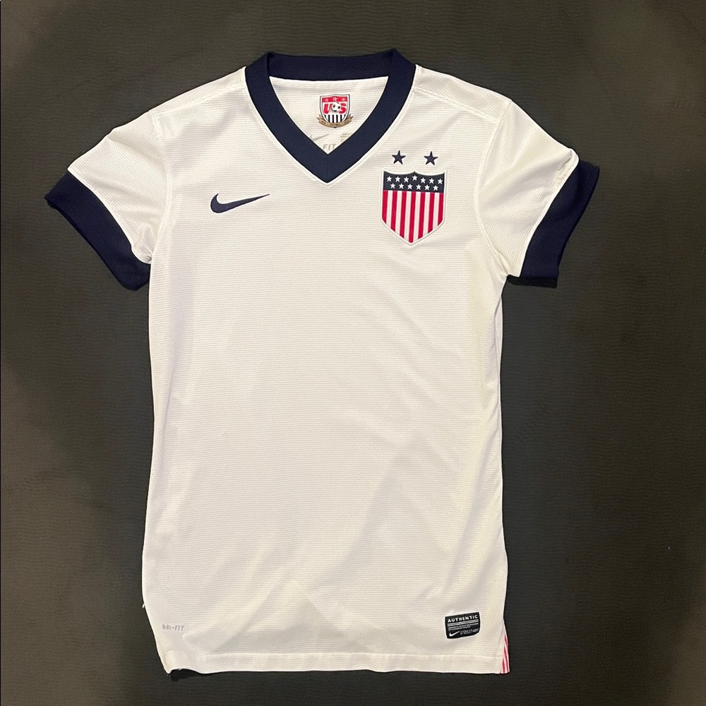 Womens Nike USA USMNT Soccer Shirt Jersey XSmall | White